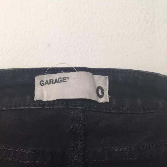 BLACK RIPPED JEGGINGS - Picture 3 of 4